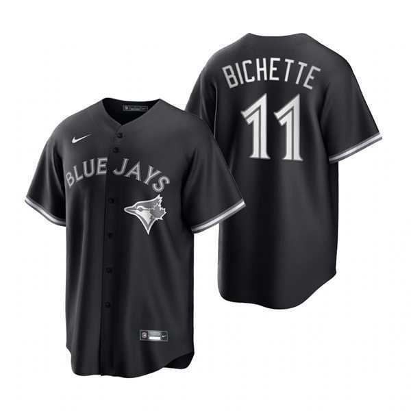 Men's Toronto Blue Jays #11 Bo Bichette Black Stitched MLB Cool Base Nike Jersey Dzhi,We sell and wholesale Men's Toronto Blue Jays #11 Bo Bichette Black Stitched MLB Cool Base Nike Jersey Dzhi on line form chian!